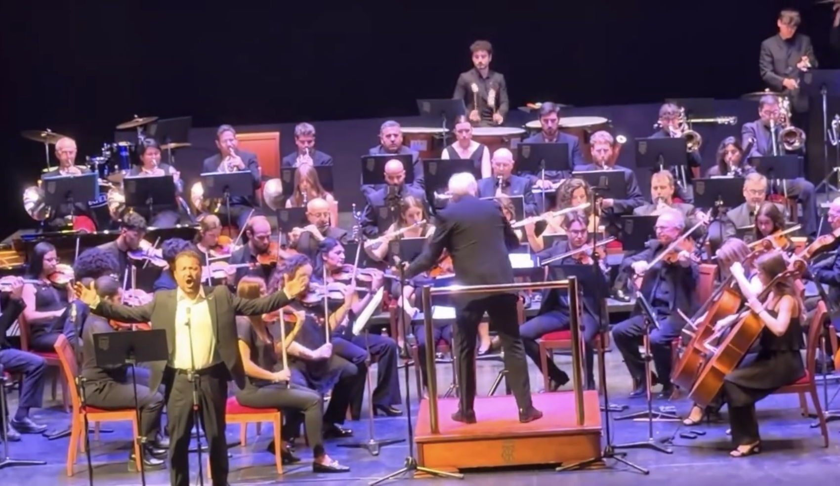 Concierto con banda sinfónica — José Luis Trinidad, tenor lírico